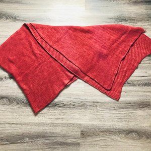 Garage Long Burgundy Scarf